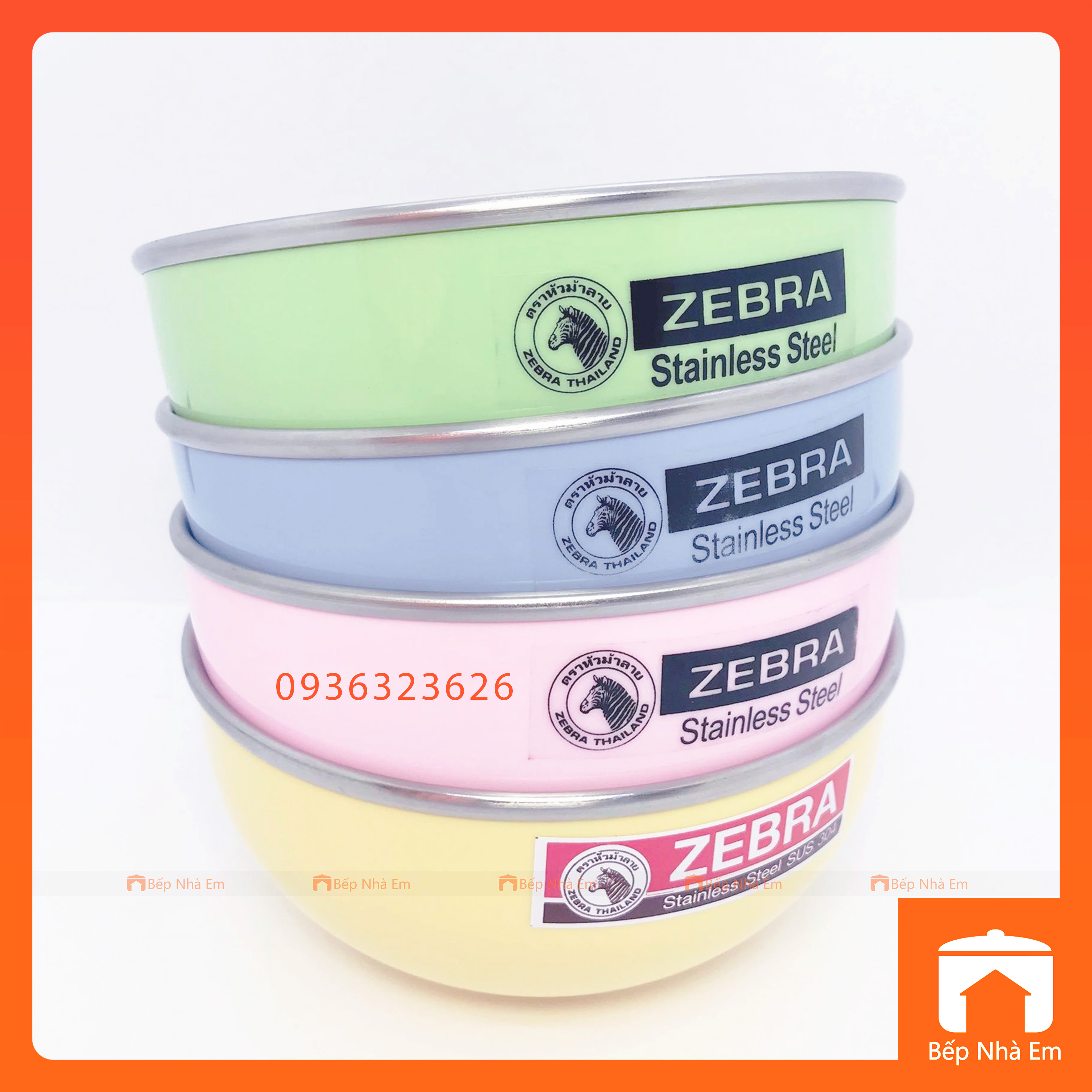 Chén trẻ em zebra kiddy 2 lớp cách nhiệt inox 304 - hàng nhâp khẩu thái lan