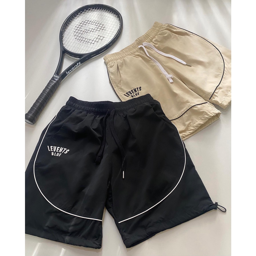 Quần levents space shortpants cream / black