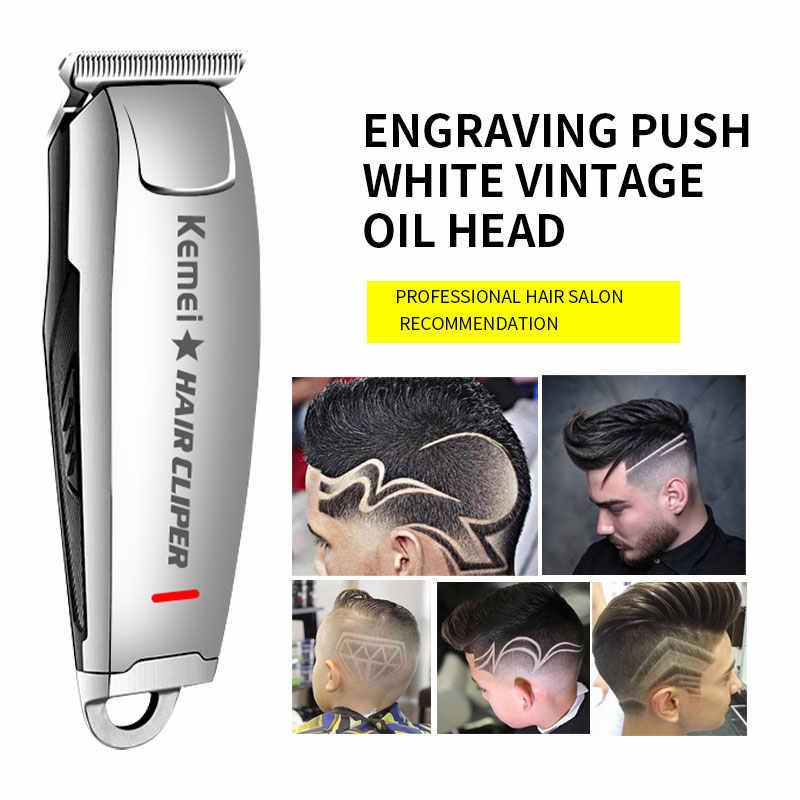 Tông Đơ Cắt Tóc Lưỡi Thép Cao Cấp Kemei KM 2812-ShopHangsi24h