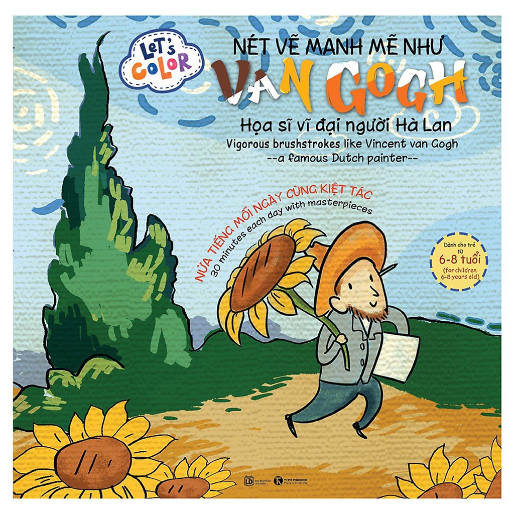 Let's color - nét vẽ mạnh mẽ như vangogh