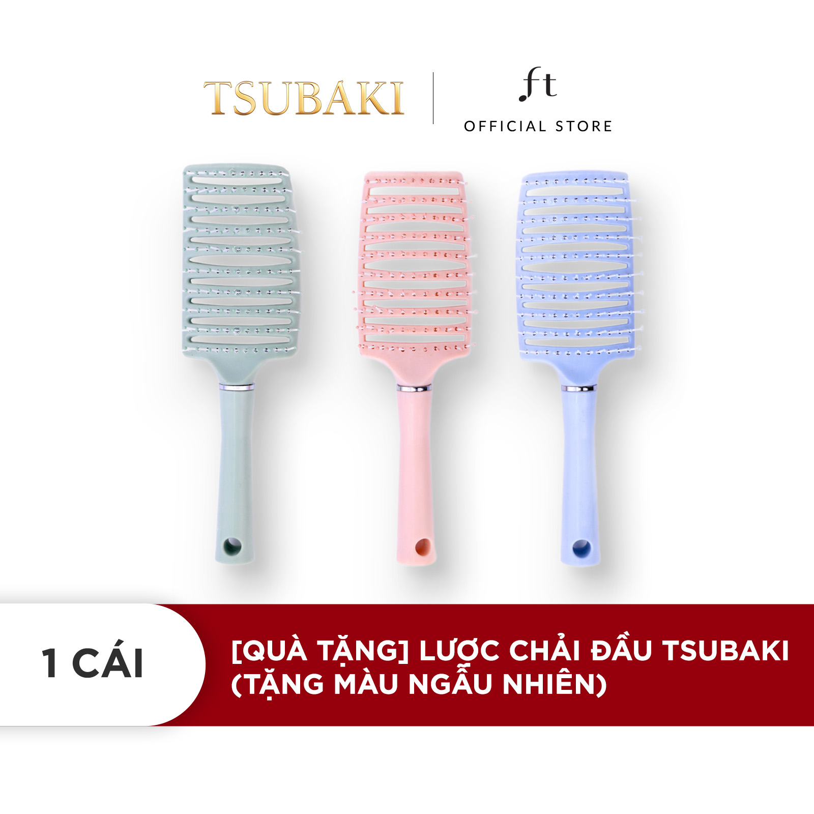 Lược chải đầu Tsubaki