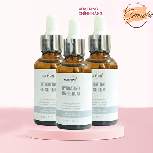 Serum mediphar hydrating b5 30ml cấp ẩm se khít lỗ chân lông