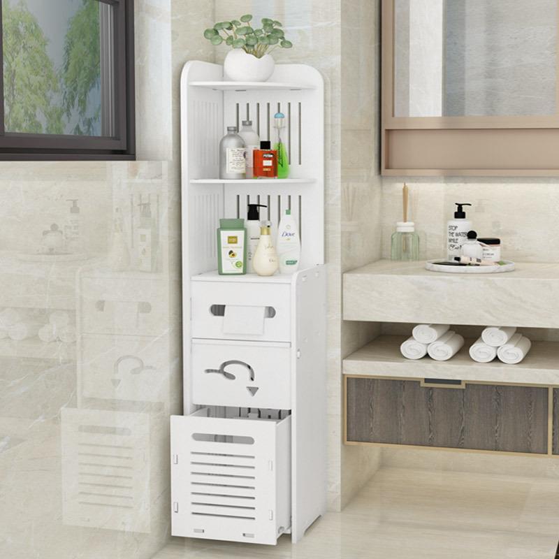 Tủ nhà tắm, Tủ kệ góc nhà tắm 2 tầng