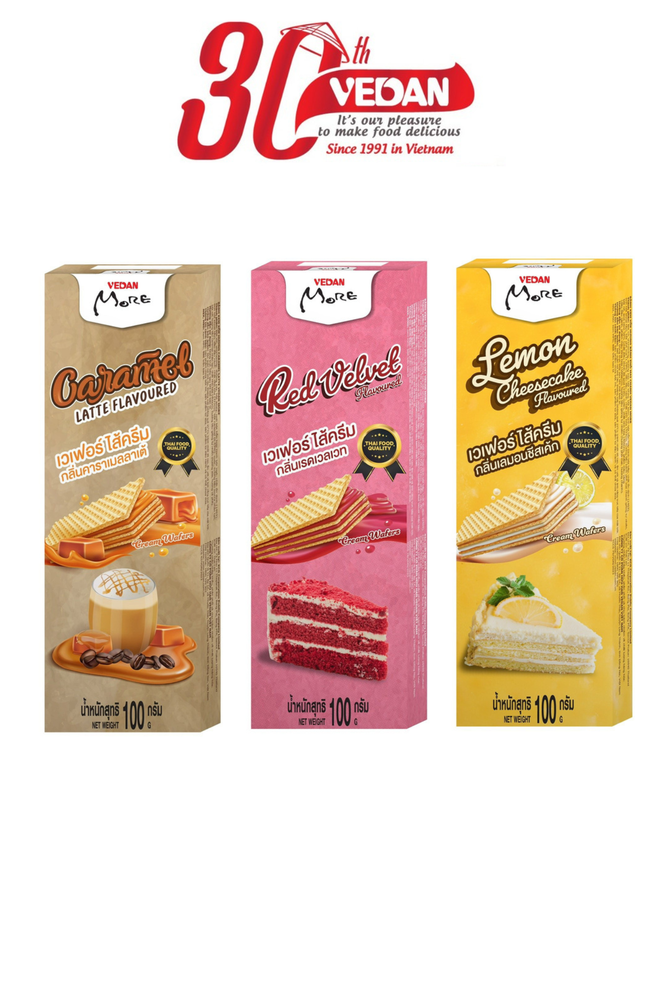 Bánh Kem Xốp VEDAN MORE 100g