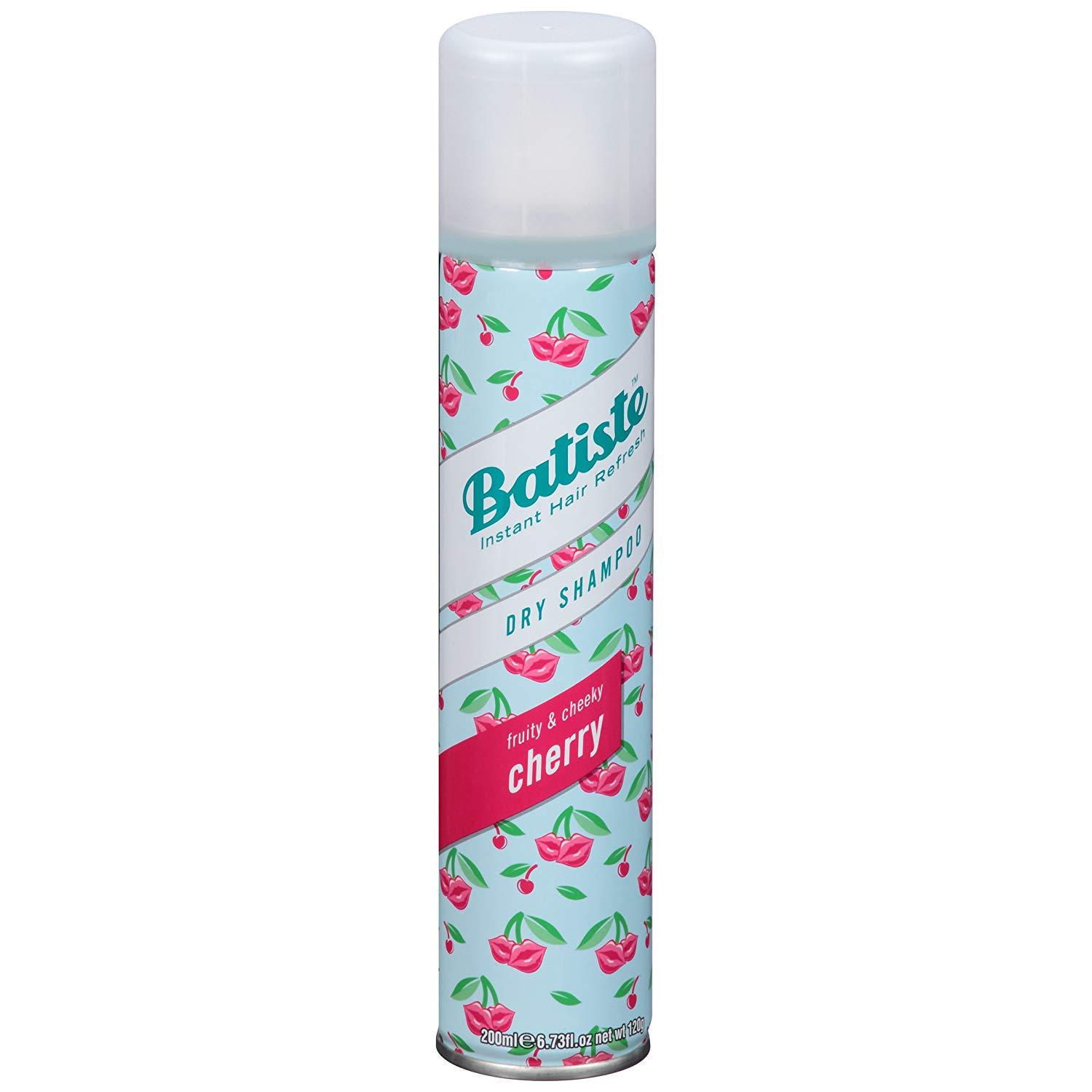 Dầu Gội Khô Batiste Instant Hair Refresh Dry Shampoo 200ml # Fuity & Cheeky Cherry