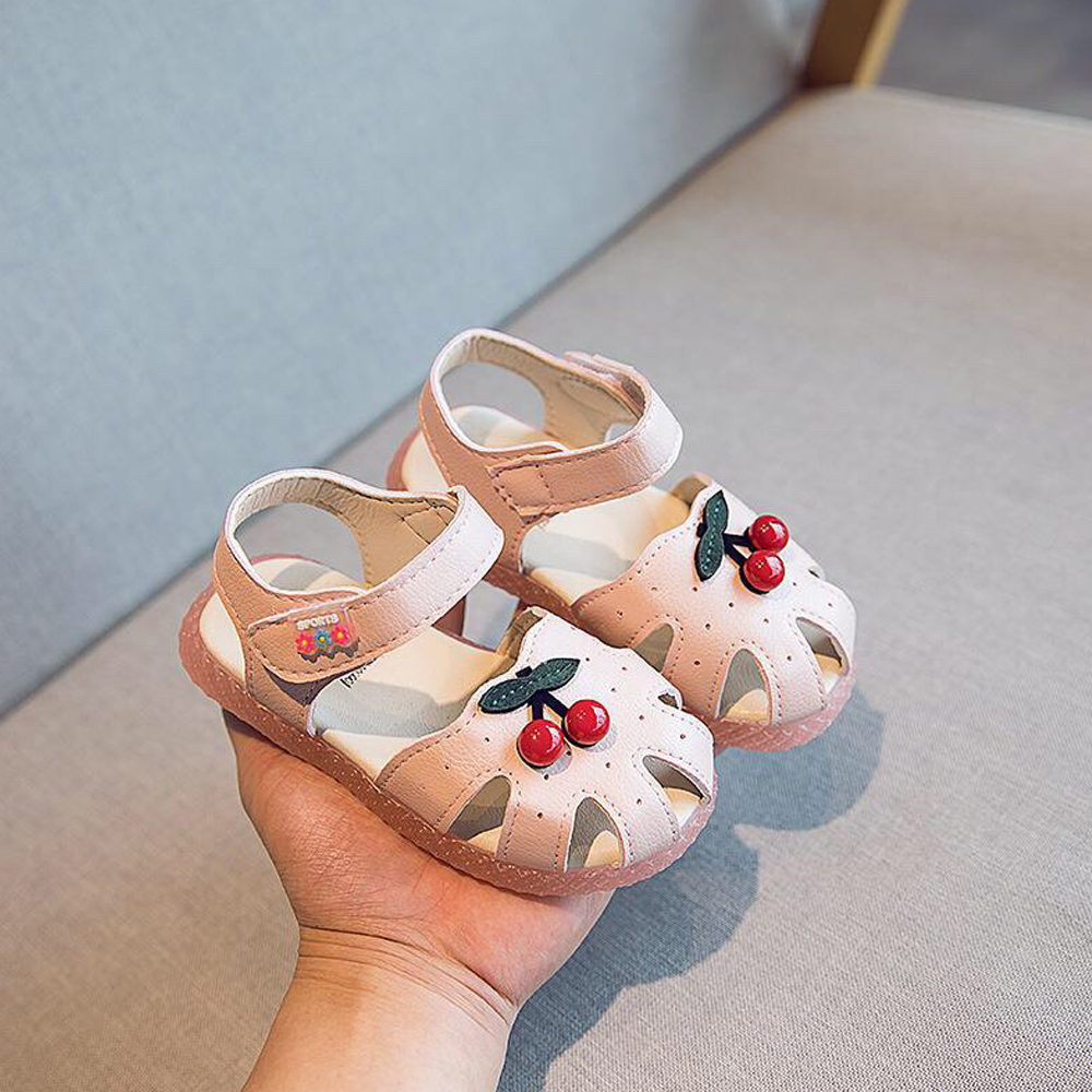 Giày Sandal Cho Bé Gái Hình Cherry Siêu Dễ Thương – Hàng QC Cao Cấp