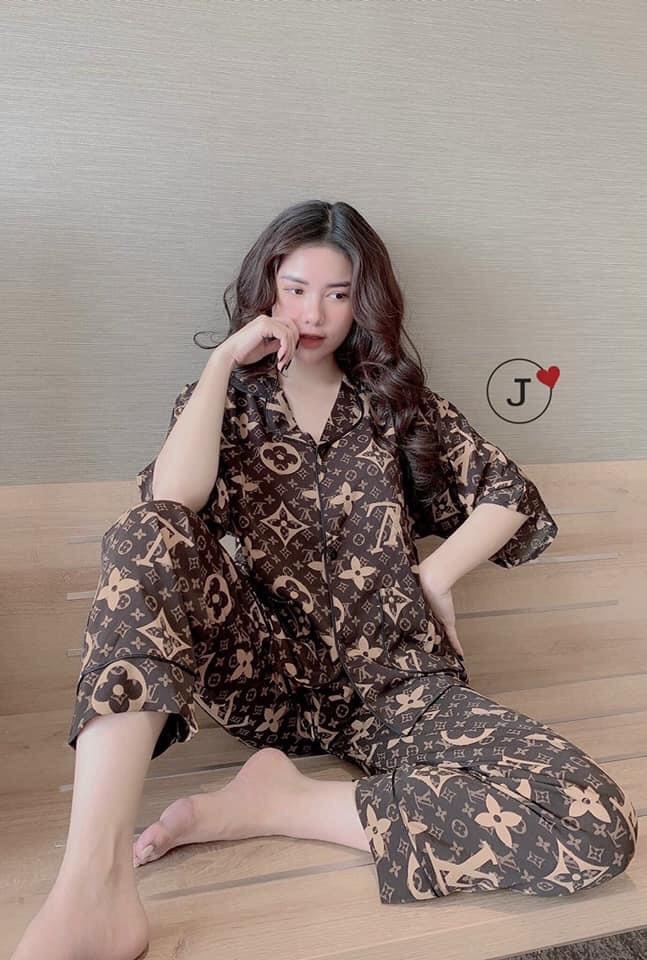 Đồ bộ mặc nhà pijama cánh dơi ,tay lửng quần dài