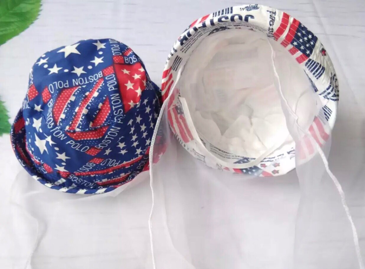 MŨ CHO BÉ, NÓN TÀI BÈO CHO BÉ, NÓN TRẺ EM CÓ KHĂN CHE MẶT