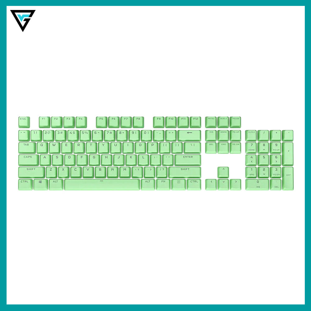 Bộ keycap PBT double shot xuyên led