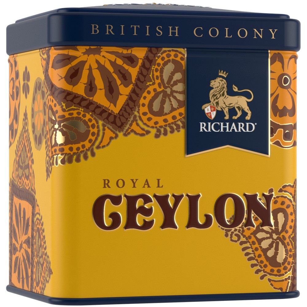 Trà Đen Ceylon Thượng Hạng Hiệu Richard - Tea Richard British Colony Royal Ceylon