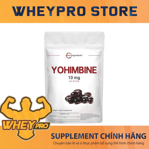 Viên uống Micro Yohimbine HCL 10mg (300 Viên)- Chính hãng 100%