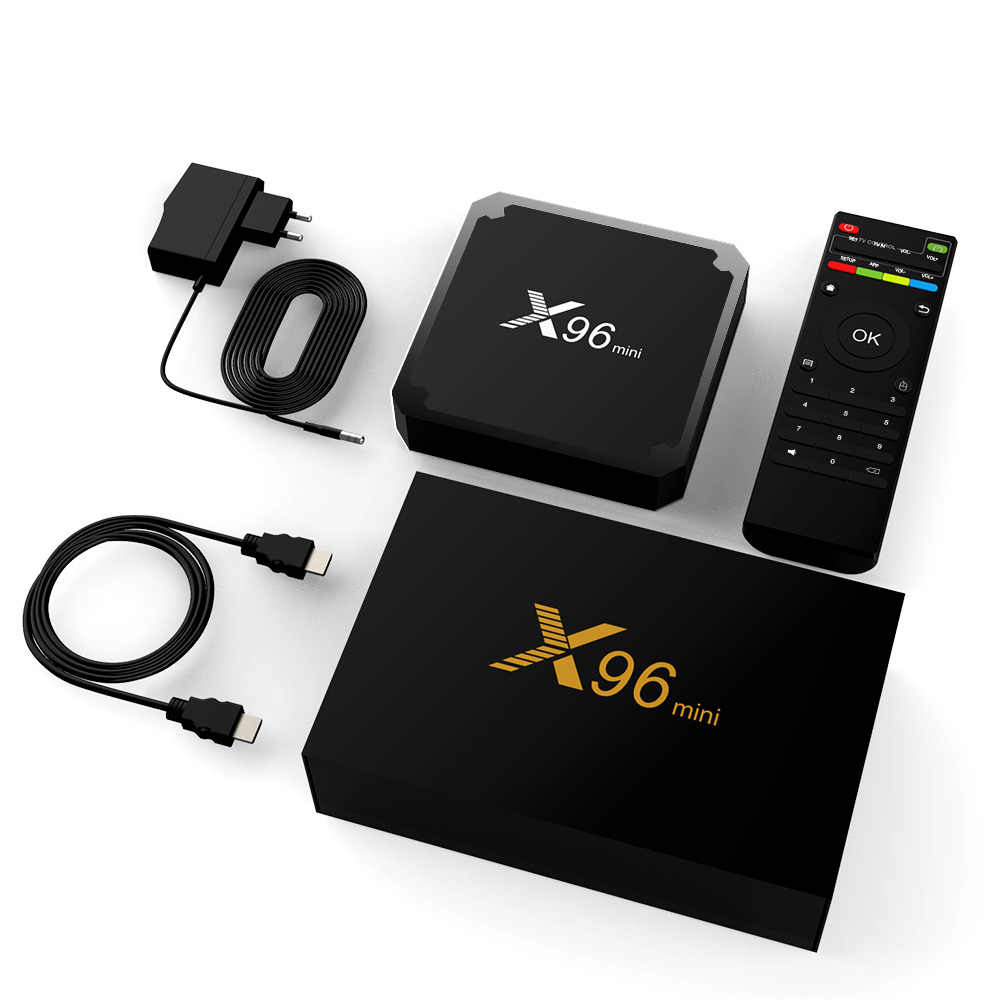 Tivi box giá rẽ android tivi box x96 mini ram 2gb rom 16gb anroid 11 4k máy nghe nhạc smart tv box amlogic s905l x96mini