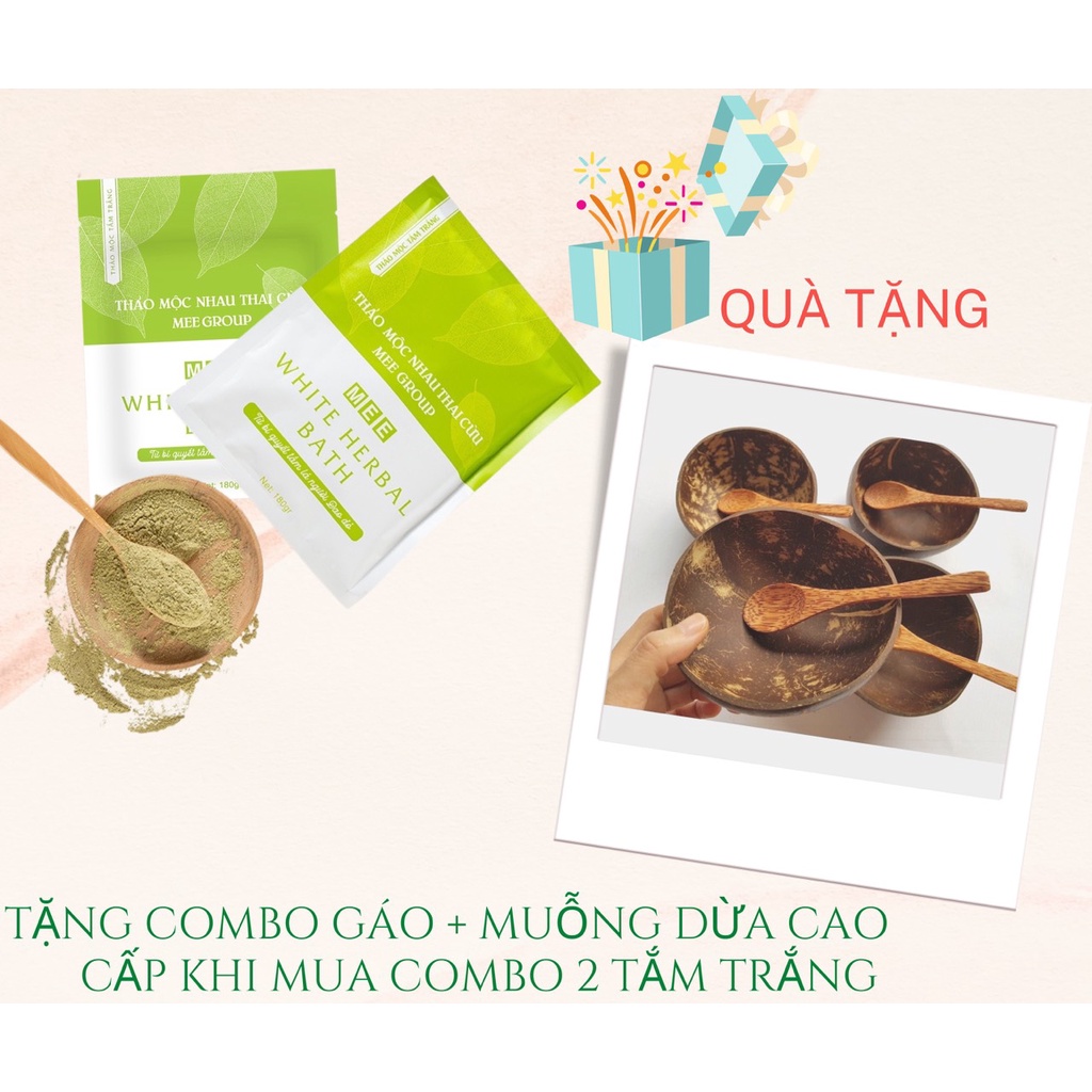 Thảo mộc tắm trắng nhau thai cừu – tắm trắng toàn thân _ mee natural