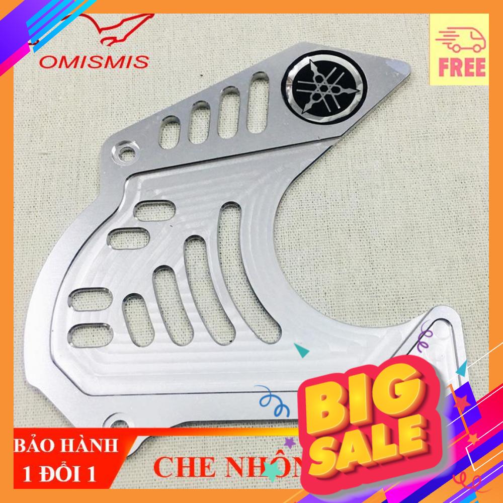 Che nhông, ốp mang cá, mang cá nhôm cnc lắp siêu chuẩn cho exciter màu bạc