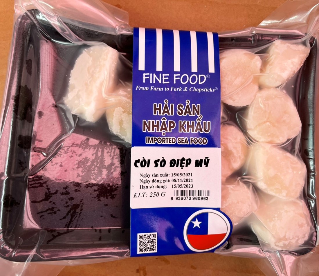 [Chỉ Giao HCM] - Cồi sò điệp 500 gram -  Nhập khẩu