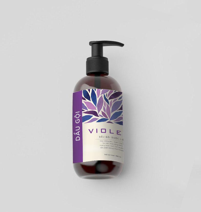 Dầu gội dược liệu Violeaf - Thái Dương - 100ml