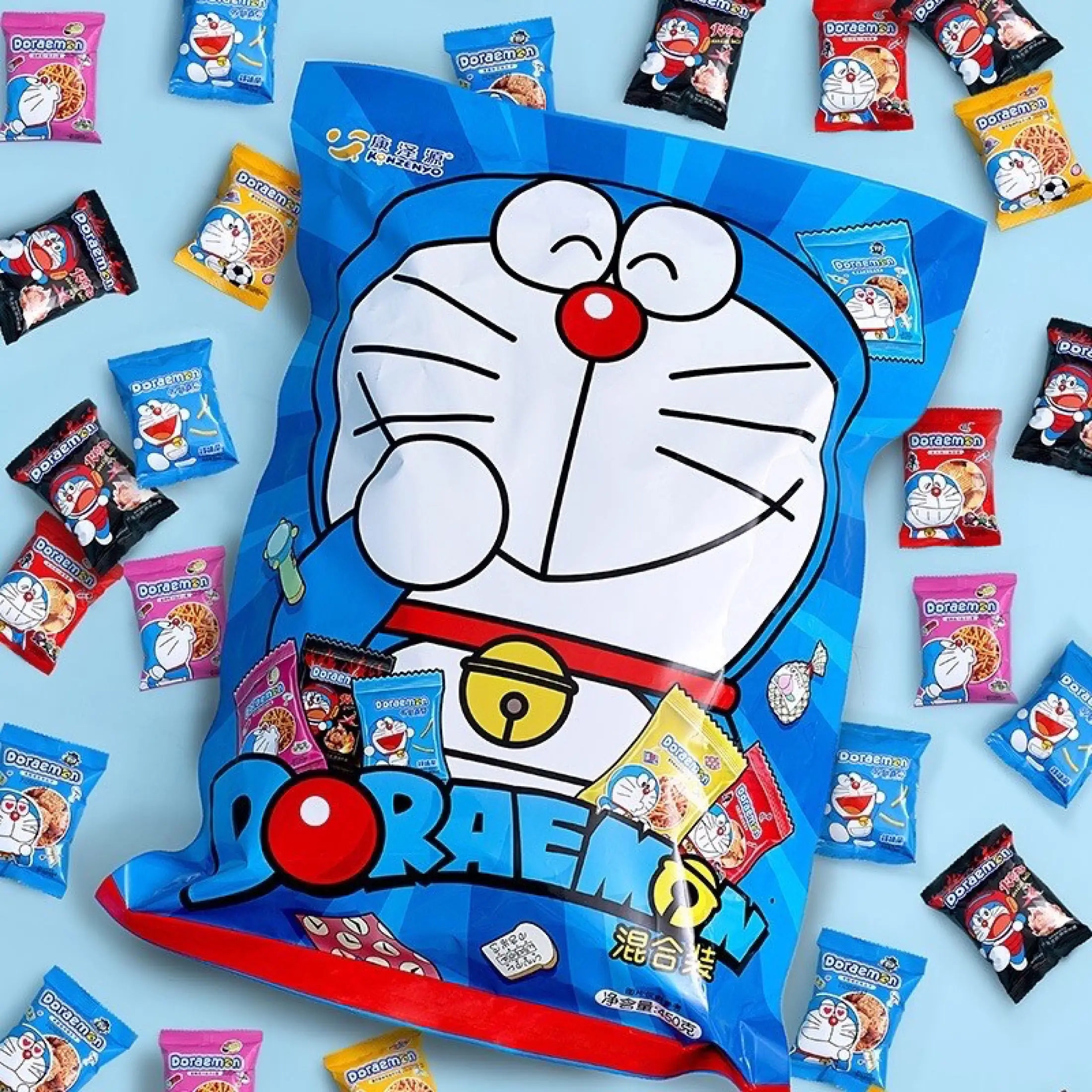 Combo 5 bịch Snack Doraemon siêu ngon ăn là ghiền (Date: 12 tháng) - Món ngon ăn vặt.BÁCH HÓA UY TÍN