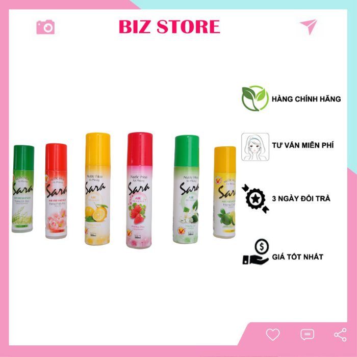 Nước hoa xịt phòng sara  220ml, cam kết sản phẩm đúng mô tả, chất lượng đảm bảo an toàn đến sức khỏe người sử dụng