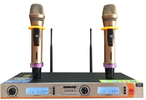 [HCM]Micro không dây dòng cao cấp SHURE UGX9 II (loại 1) - Micro Shure UGX9