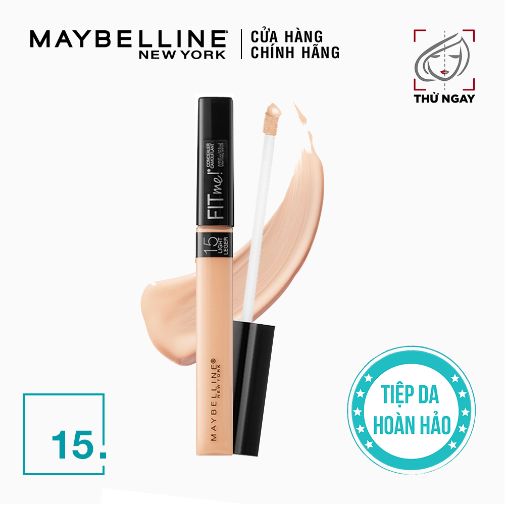 Kem Che Khuyết Điểm Mịn Lì Tiệp Mọi Tông Da Fit Me Concealer Maybelline New York 6.8ml