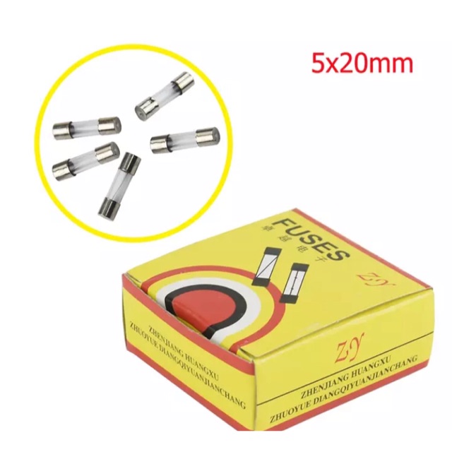 Cầu chì ống 5x20mm - 250v các loại
