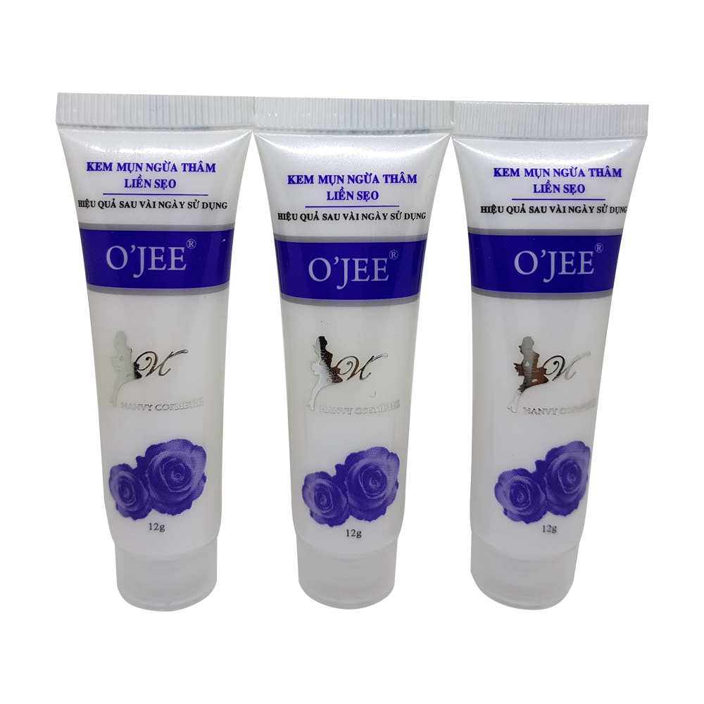 [HCM]Combo 3 Tuýp Kem Mụn Xóa Thâm Liền Sẹo OJEE 12g - Combo 3 Tuýp Kem Mụn Xóa Thâm Liền Sẹo O'JEE 12g