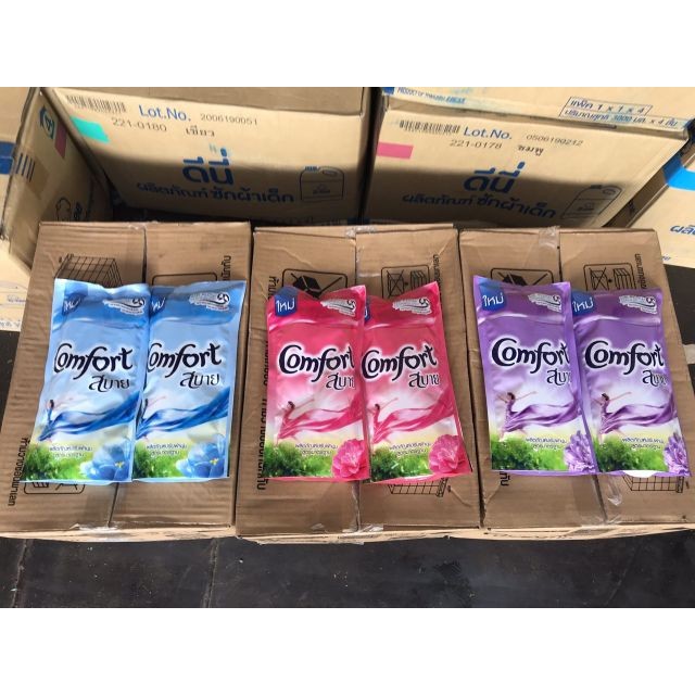 [HCM]Combo 3 bịch comfort thái 580ml màu tím