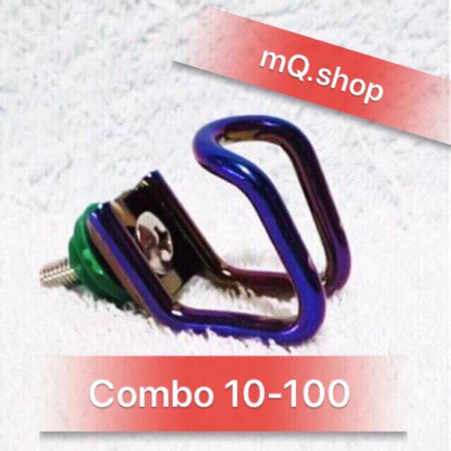 Combo móc treo đồ xe máy 7 mầu 2018