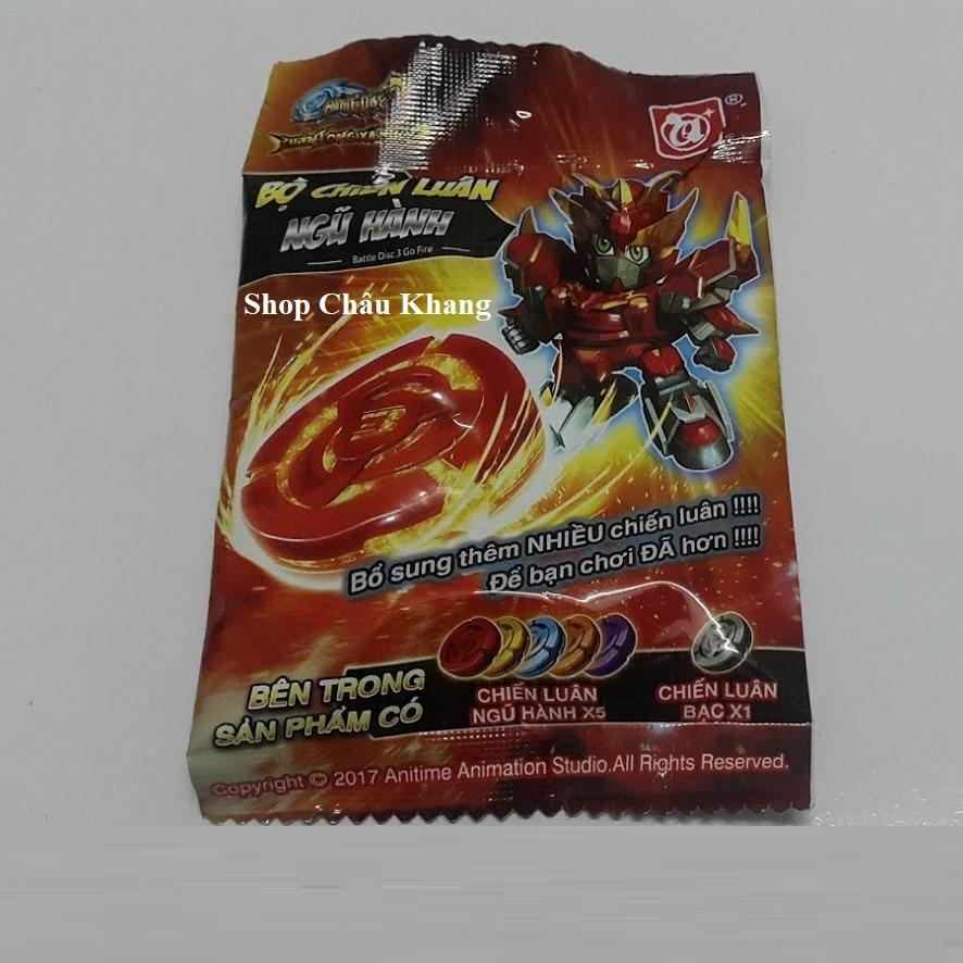 Phụ kiện bộ chiến luân ngũ hành - chiến long xạ thủ battle disc 3 dql-80208