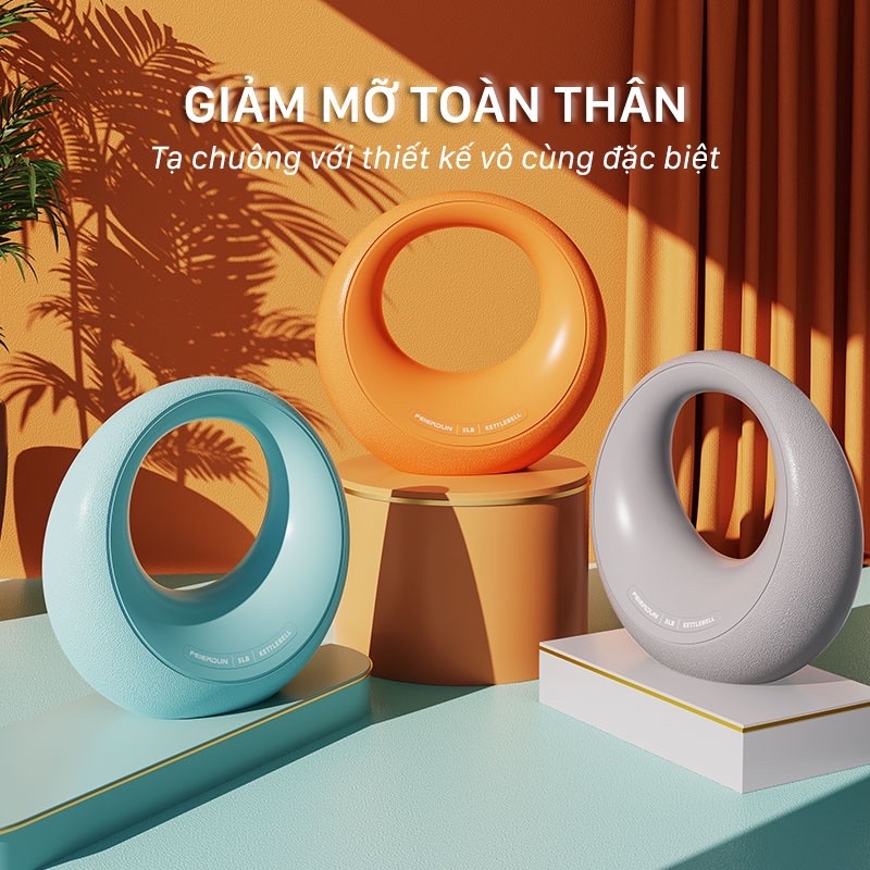 Tạ ấm, tạ chuông cao cấp, thiết kế ấn tượng lấy cảm hứng từ mặt trăng - FED