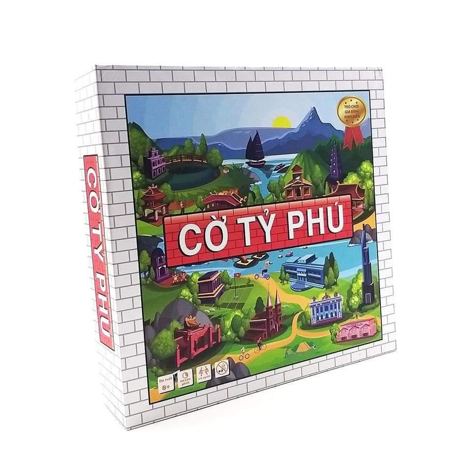 Cờ tỷ phú việt hóa - Boargamvn- hàng chính hãng bảo hành 1 đổi 1