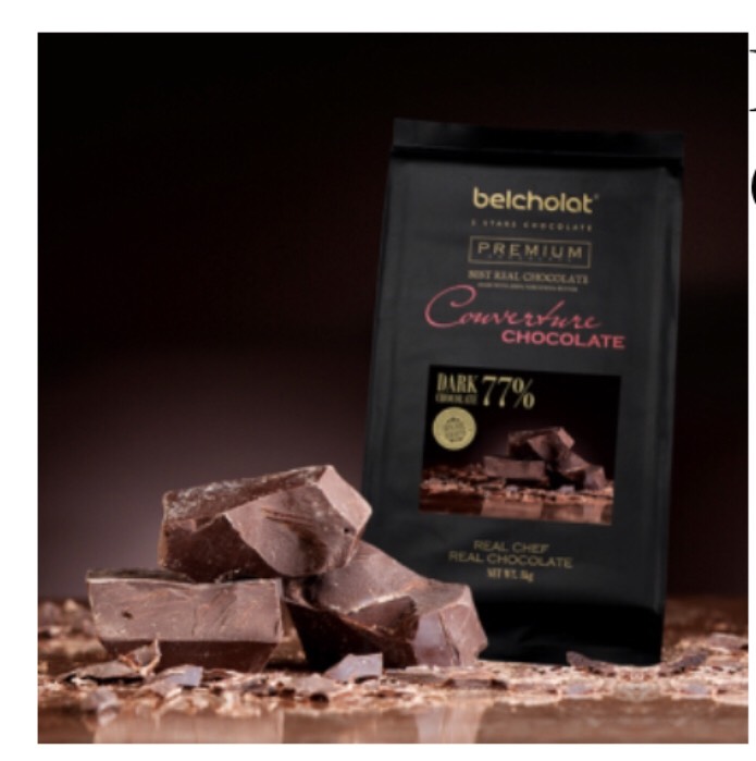 Sô cô la bitter chocolate 77% / block 1kg