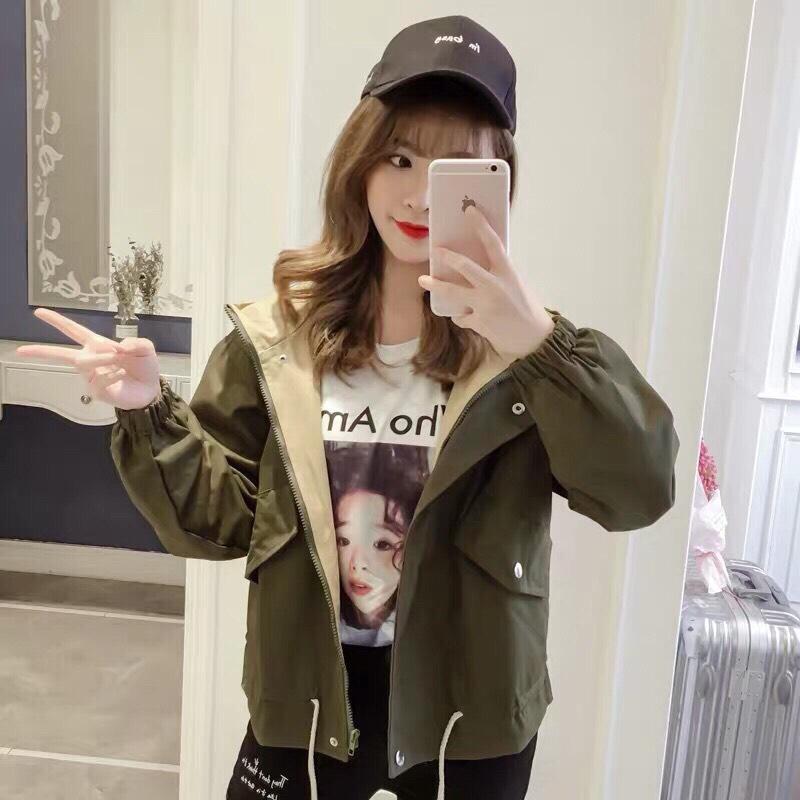 ÁO KHOÁC KAKI NỮ THỜI TRANG MANGOFASHION89 N19