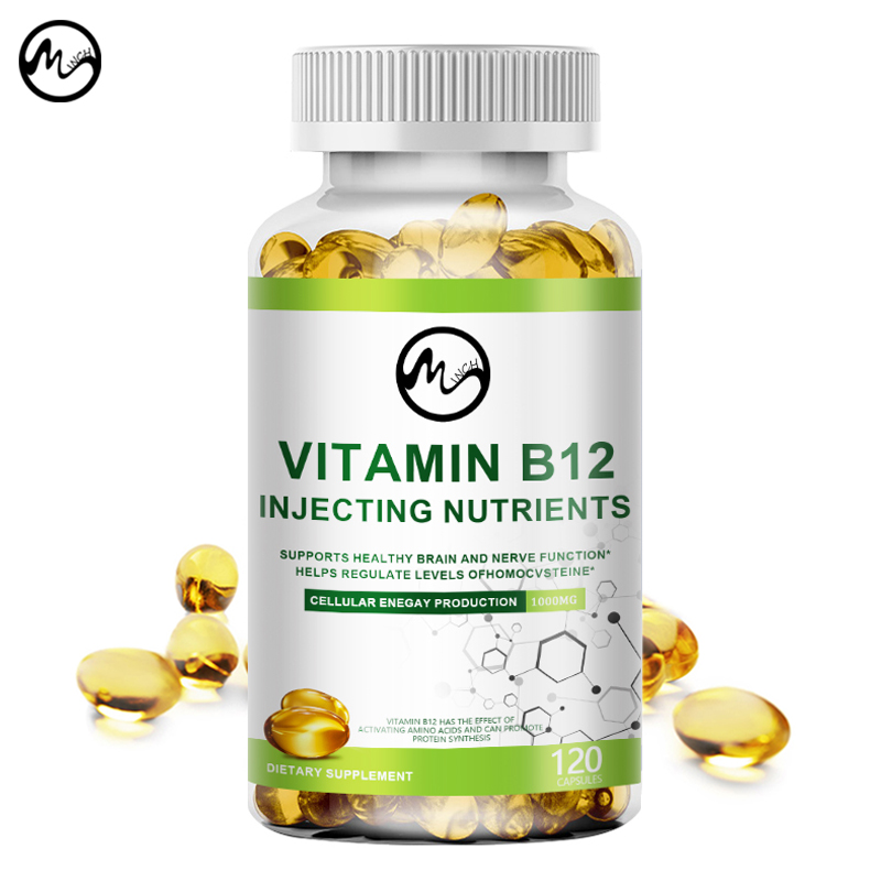 Vitamin b12 viên 1000mcg cải thiện hệ thần kinh hỗ trợ tế bào máu sức khỏe miễn dịch cải thiện chất lượng giấc ngủ giảm mệt mỏi