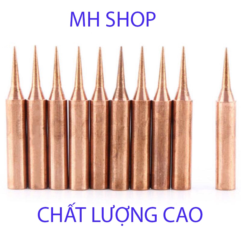 5 mũi hàn đồng 936 - 900m kiểu mũi nhọn_ loại đẹp