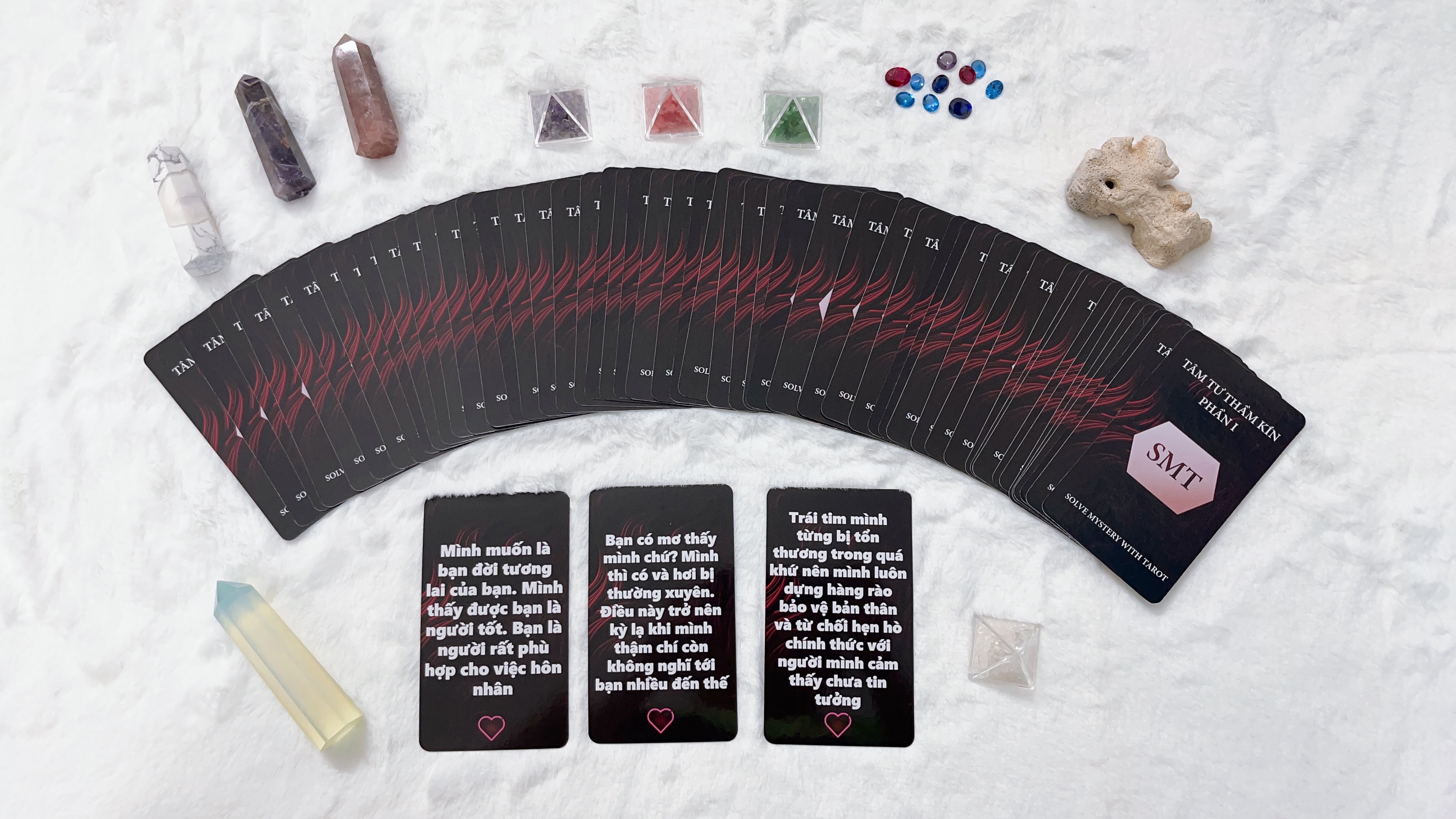 Tarot-Bài Oracle Tâm tư Thầm kín Phần 01
