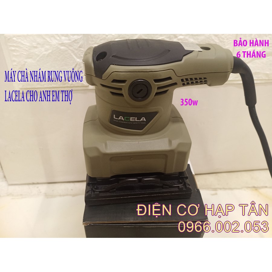 Máy chà nhám rung vuông –la ce la- chất lượng cao cho anh em thợ - 350w