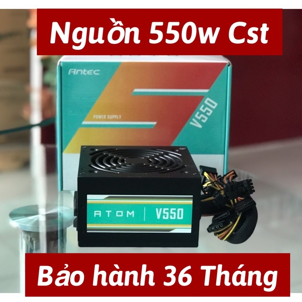 Nguồn antec antom 550w new bảo hành 36 tháng