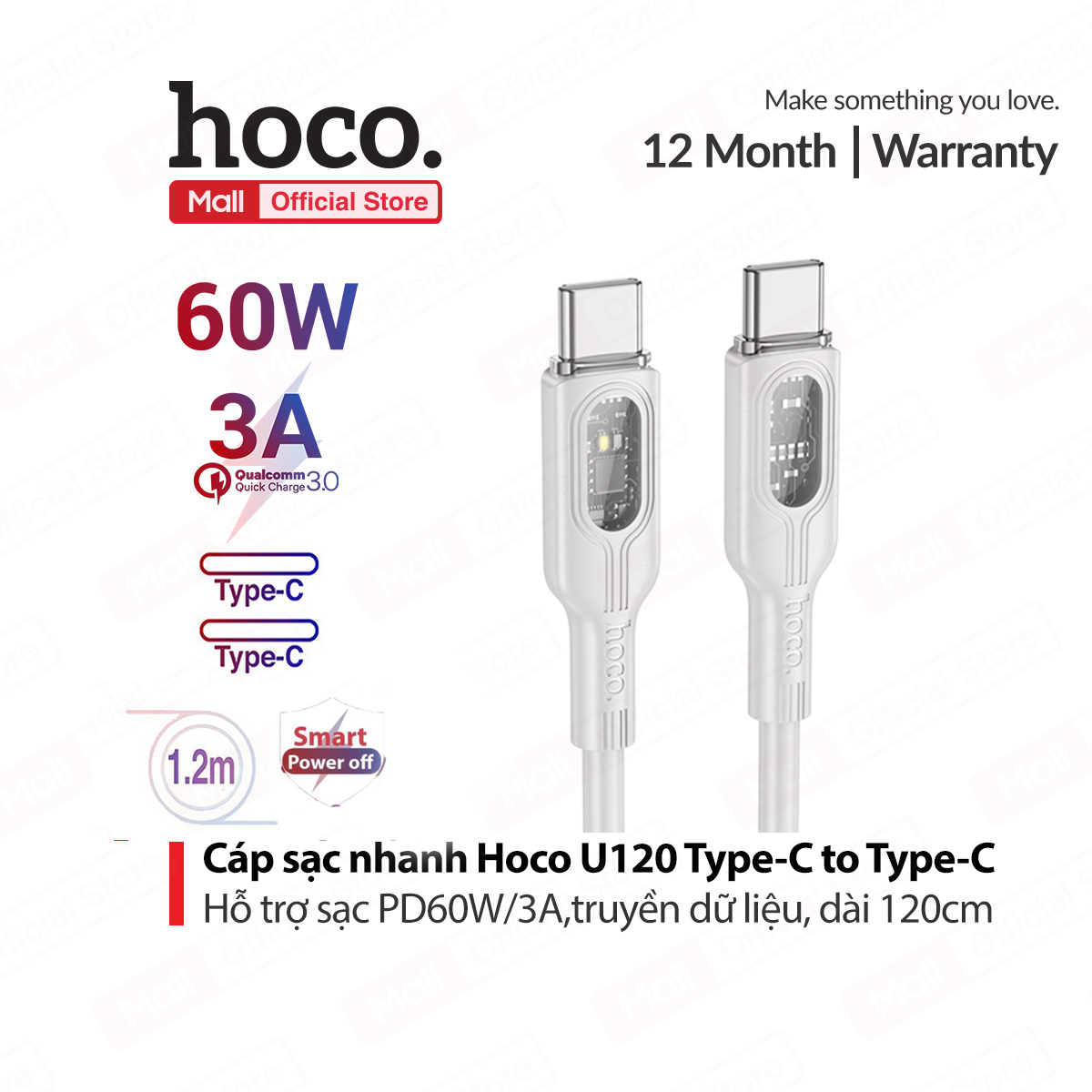 Bộ sạc nhanh Hoco DC19 USB to lightning sạc nhanh Quick