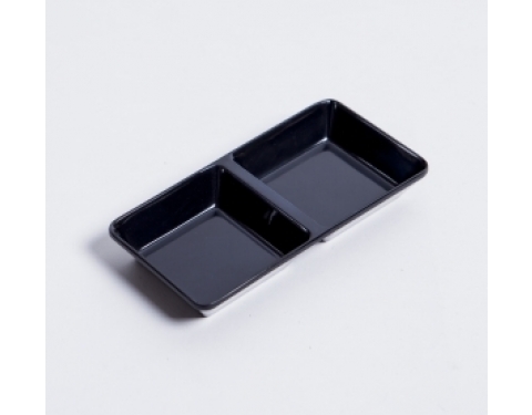 10 Chén chấm 2 ngăn melamine