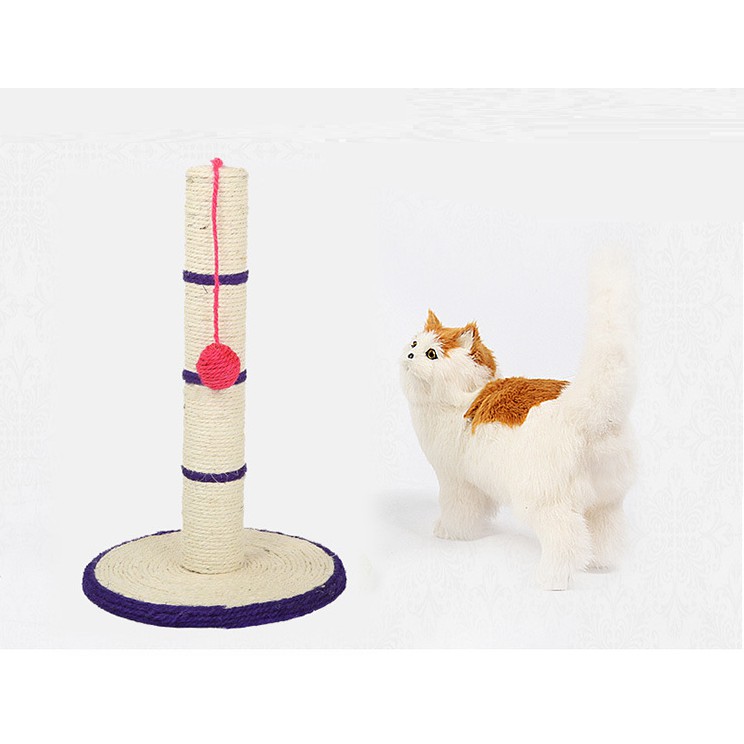 HCM - Trụ mèo 1 con chuột đồ chơi cho mèo vờn chuột dạng bàn