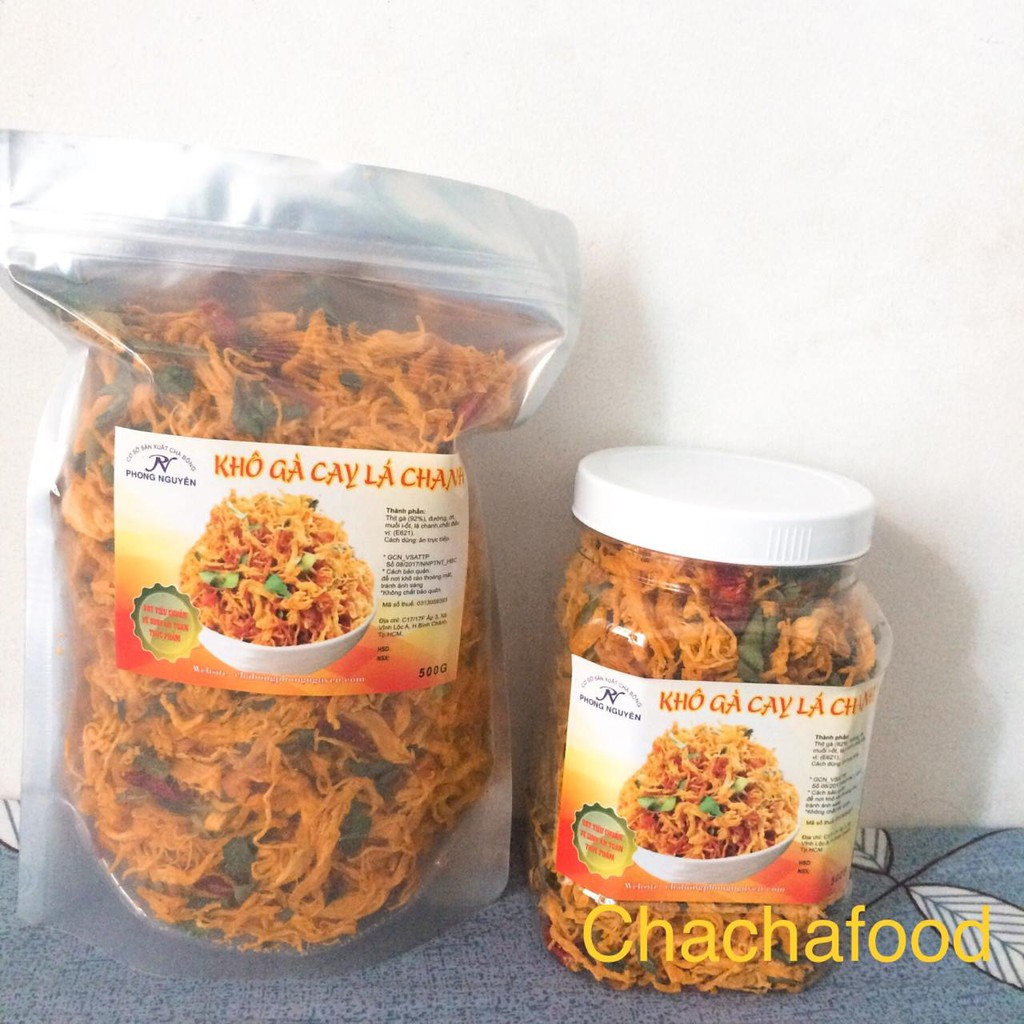 1KG KHÔ GÀ XÉ CAY LÁ CHANH ĐẢM BẢO ATVSTP - Đồ Ăn Vặt - Ăn Vặt - Bách hoá online -Uy Tín