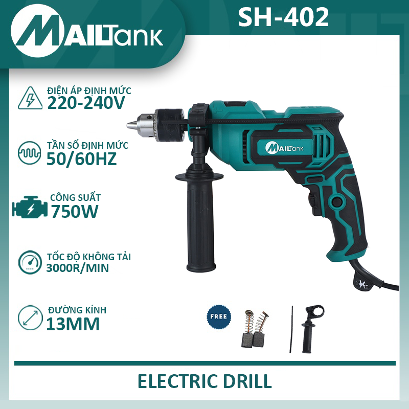 MailTank SH402 máy khoan ,Khoan,bắt vít,chế độ bắt vít Đèn led soi sáng, Mô men xoắn cực đại máy khoan cầm tay, máy khoan mini, súng bắn vít