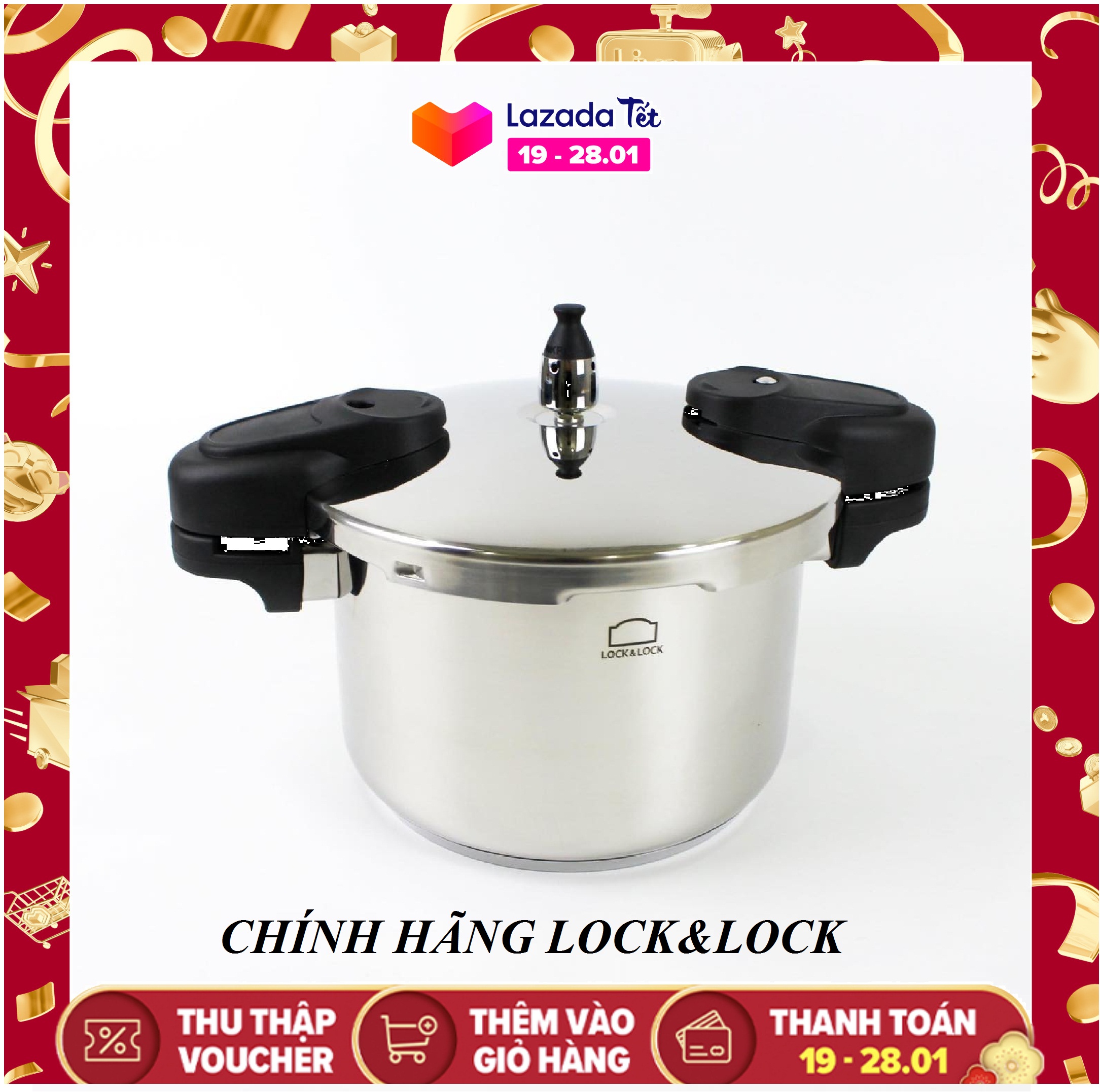 Nồi Áp Suất 4L Lock&Lock LYD2182