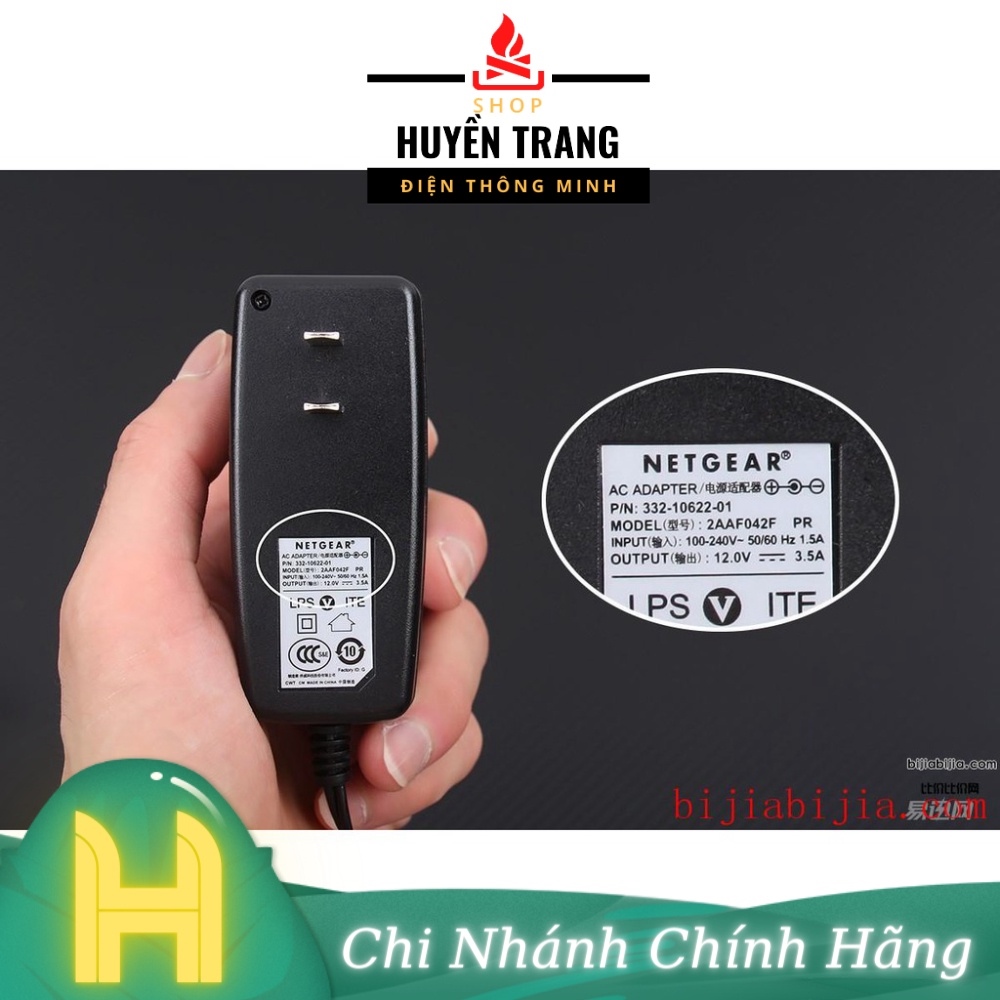 Nguồn adapter 12v 3.5a netgear jack 5.5x2.1mm💚💚12v3.5a 2aaf042f