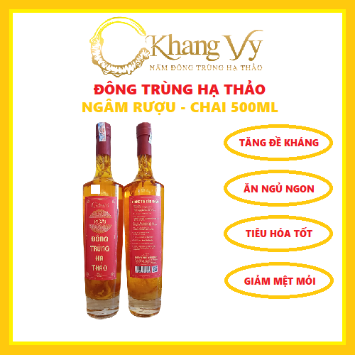 Đông trùng hạ thảo ngâm rượu C-Khang Vy