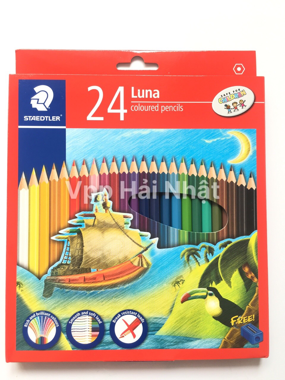 Bút Chì Màu 24 Màu Staedtler Luna 136 C24 - Thương hiệu Đức