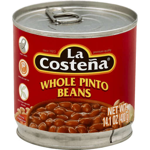 Đậu Cúc Nguyên Hạt La Costena Whole Pinto Beans, Lon 400gr