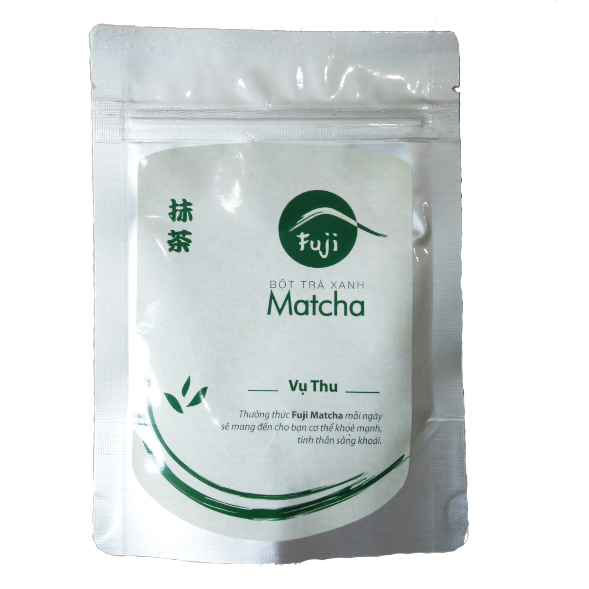 Bột trà xanh đắp mặt fuji matcha thu 30g - trà chính sơn