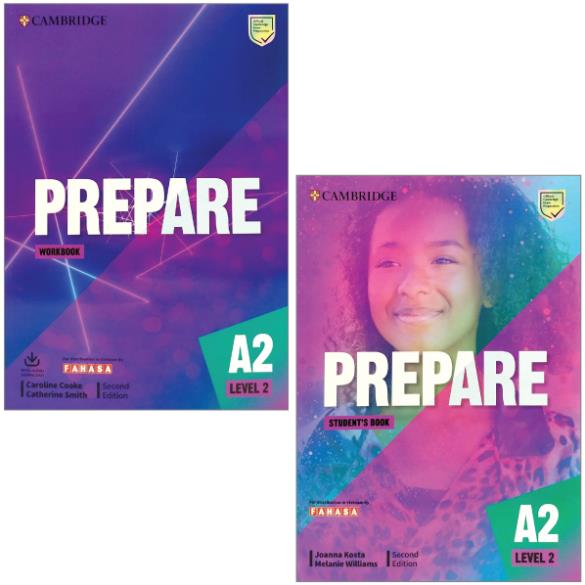 Combo Sách Hay Prepare A2 Level 2: Student's Book + Workbook With Audio + Video Download